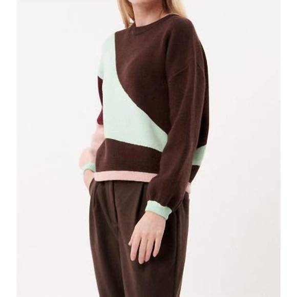 NEW FRNCH mariko sweater in chocolat - Picture 3 of 3